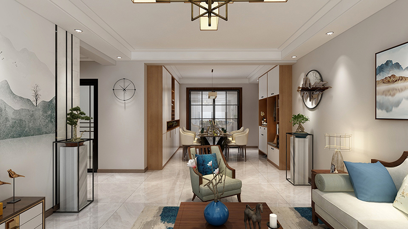 新中式案例展示效果圖